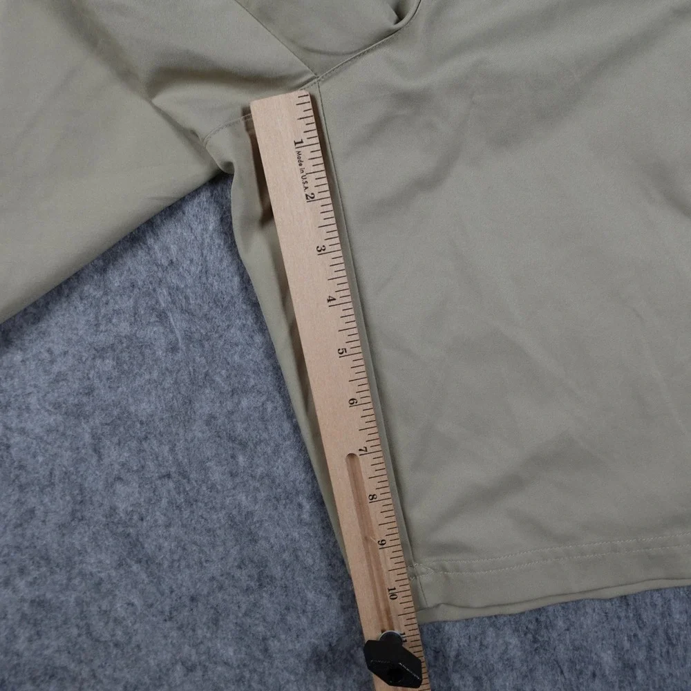 Fila‎ Shorts Mens 40 Khaki Tan Sport Golf Performance Flat Front 10